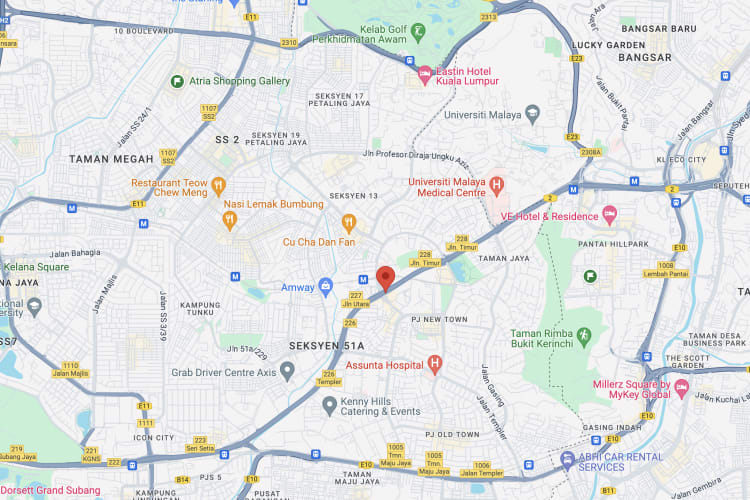 Federal Highway, Petaling Jaya, Selangor (near Sheraton & Decathlon PJ)