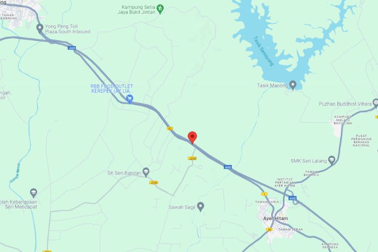 NSE KM85.7, Ayer Hitam, Johor (SB)