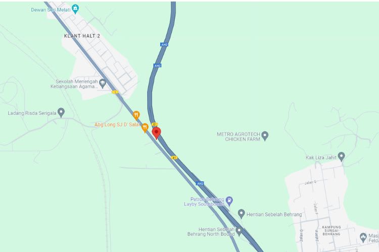 NSE KM381.70, Behrang, Perak (NB)