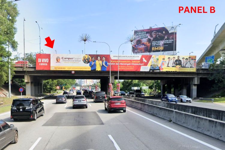 KL-Seremban Expressway, Sungai Besi, Kuala Lumpur (near Wisma Standard Chartered)