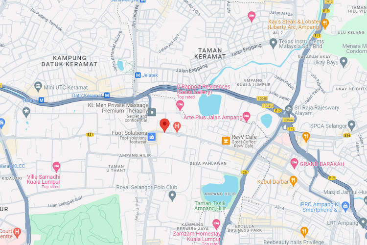 Jalan Ampang, Kuala Lumpur (next to Gleneagles Hospital)