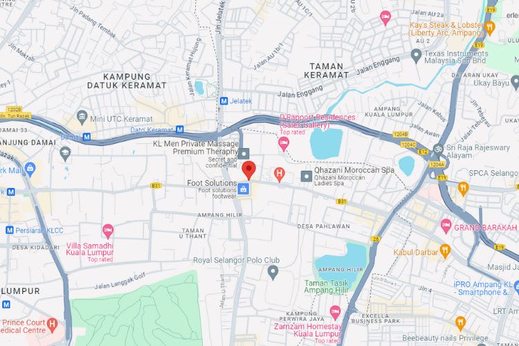 Jalan Ampang, Kuala Lumpur (opposite Great Eastern Mall)