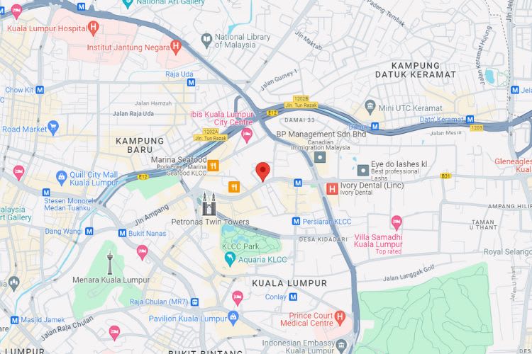 Jalan Ampang, Kuala Lumpur (near KLCC)