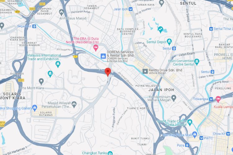 Bulatan Segambut / Bulatan Jalan Duta, Kuala Lumpur (roundabout)