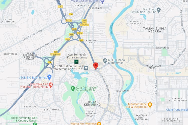 Persiaran Anggerik Vanilla, Kota Kemuning, Shah Alam, Selangor (roundabout)