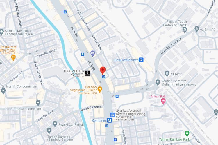 Caltex Jalan Ipoh, Jalan Sultan Azlan Shah, Kuala Lumpur