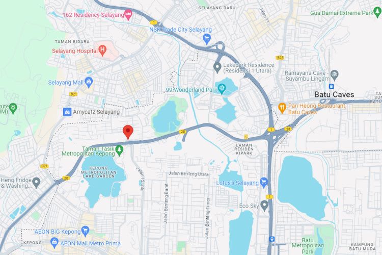 Petron East - West Link, Middle Ring Road 2 (MRR2) / Jalan Lingkaran Tengah 2, Kuala Lumpur