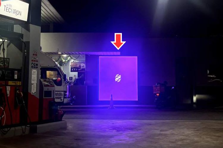 1 Panel Digital Screen Billboard at Caltex Jalan Semenyih, Jalan Semenyih, Kajang, Selangor