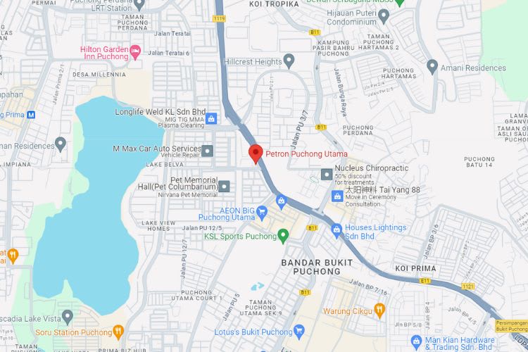 Petron Puchong Utama, LDP, Taman Puchong Utama, Puchong, Selangor