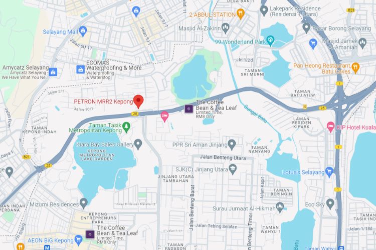 Petron MRR2 Selayang, MRR2 / Jalan Lingkaran Tengah 2, KM5.6, Kuala Lumpur