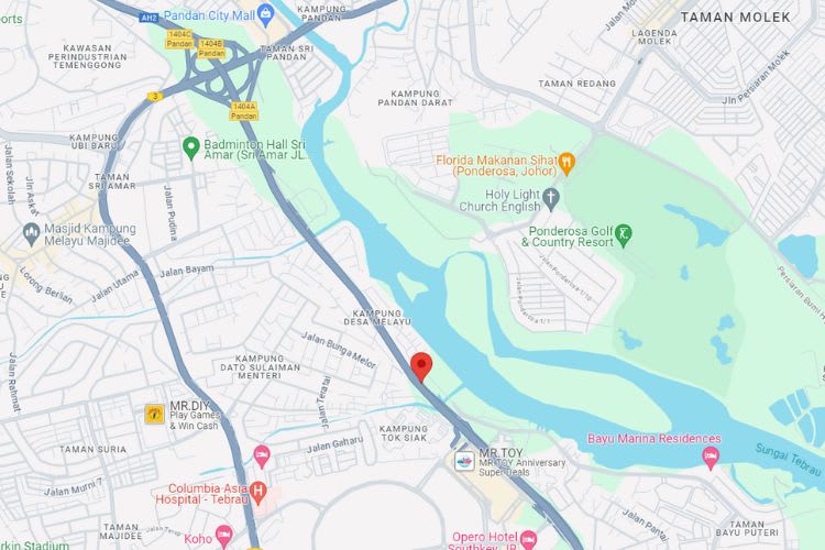 EDL Highway KM5.6, Johor Bahru, Johor (near Mid Valley Southkey)