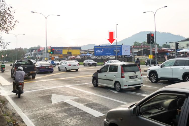 1 Panel Free Standing Billboard at Jalan Bukit Awi - Jalan Taman Selasih, Kulim, Kedah (near Petron Kulim)