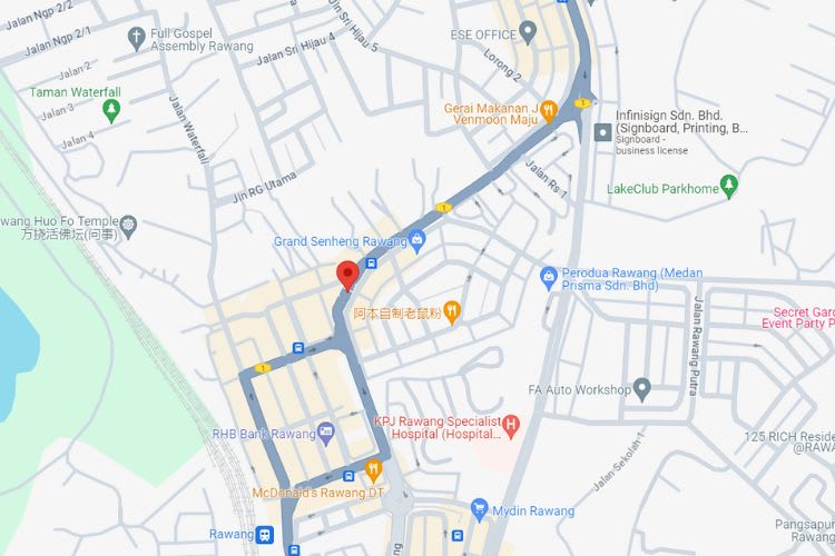 Pusat Bandar Rawang, Rawang, Selangor