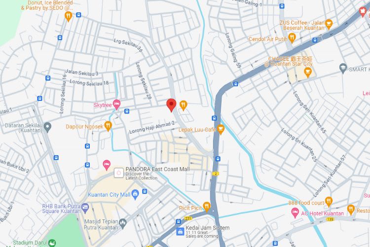 Persimpangan Jalan Haji Ahmad, Kuantan, Pahang