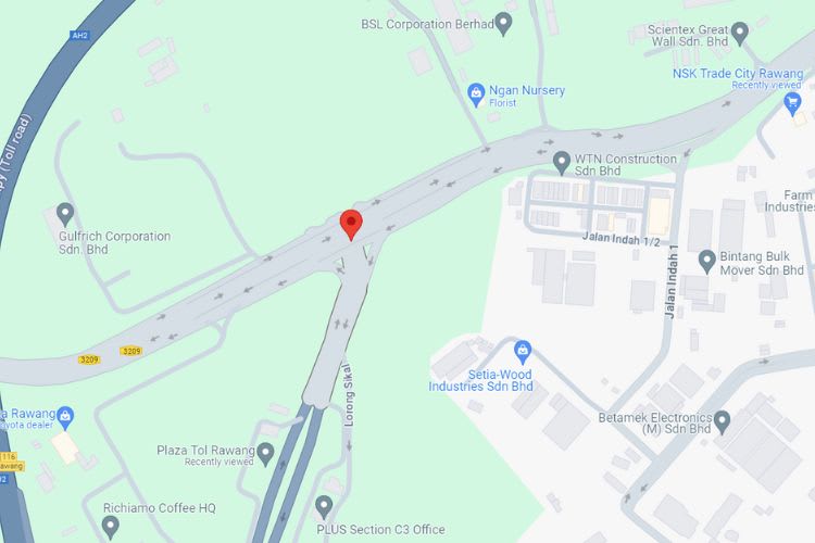 Plaza Tol Rawang Exit, Rawang, Selangor (after exit NSE [B])