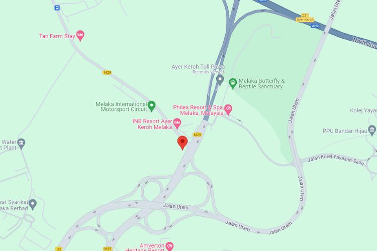 Jalan Durian Tunggal, Melaka (after Plaza Toll Ayer Keroh)