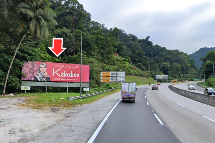 1 Panel Free Standing Billboard at KARAH Highway KM32.75, Gombak, Selangor (EB)