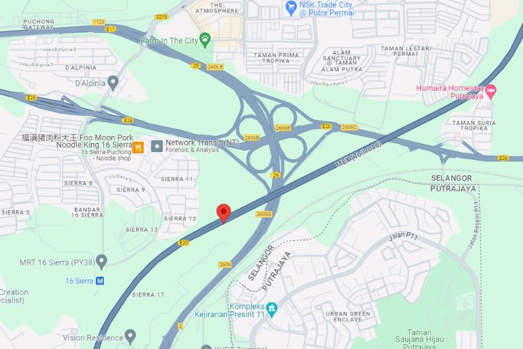 MEX Highway KM22.2, Cyberjaya, Kuala Lumpur