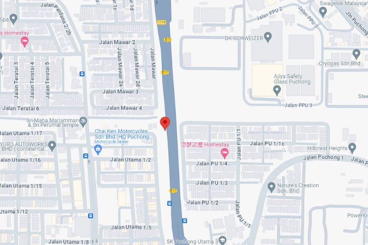 LDP KM26.3, Puchong, Selangor (at Taman Perindustrian Puchong Utama)