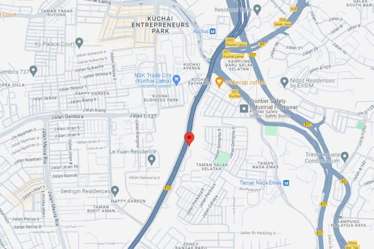 MEX Highway KM8.4, Kuala Lumpur (near NSK Trade City @ Kuchai Lama)