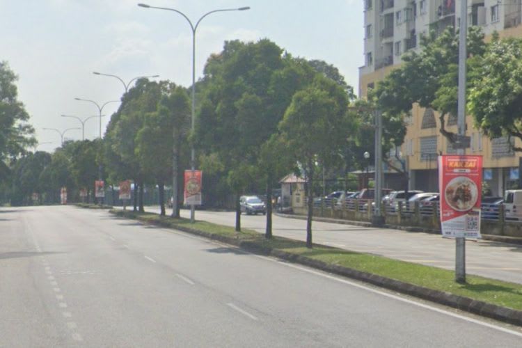 56 Panel Loose Street Buntings Billboard at Persiaran Kemajuan, Shah Alam, Selangor (near Federal Highway)