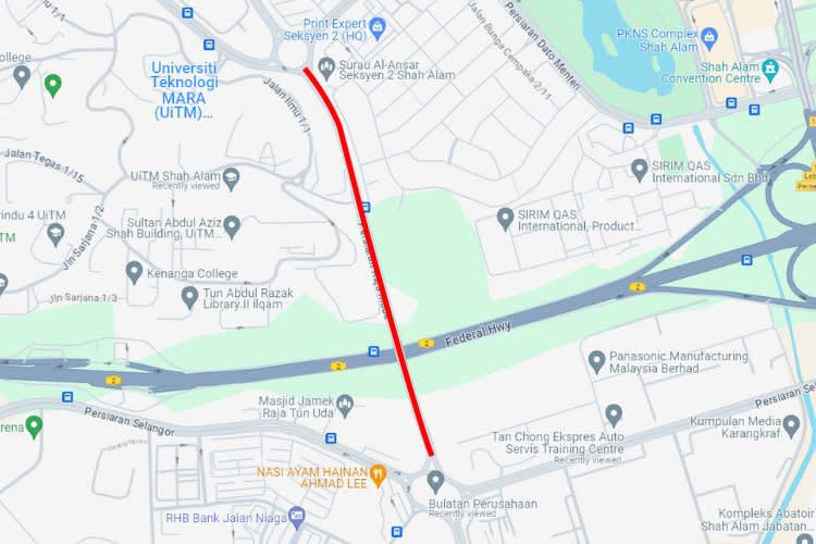 Persiaran Raja Muda, Shah Alam, Selangor