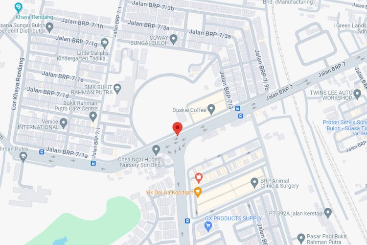 Jalan BRP 7 / Persiaran Bukit Rahman Putra 1, Sungai Buloh, Selangor