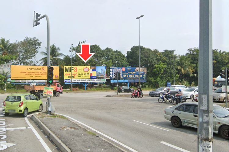 1 Panel Free Standing Billboard at Persimpangan Persiaran Kuala Selangor/ Persiaran Klang, Seksyen 26, Shah Alam, Selangor