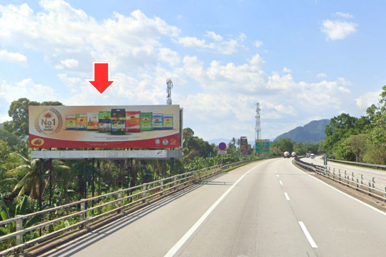 1 Panel Free Standing Billboard at NSE Highway KM 288.1, Simpang Pulai, Perak (NB, near Tol Plaza Simpang Pulai)