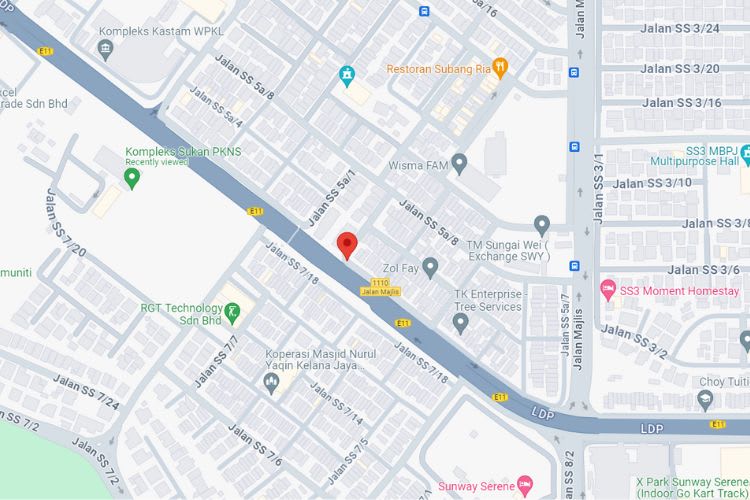 LDP Highway KM14.6, Petaling Jaya, Selangor (Opposite PKNS Field, Kelana Jaya)