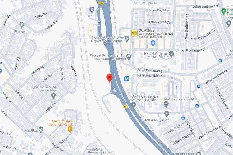 SALAK Highway, Petaling Jaya, Selangor (Behind Bandar Tun Razak LRT Station)