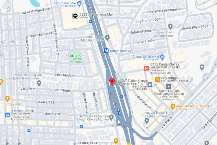 Jalan Cheras, Cheras, Kuala Lumpur (opposite Cheras Leisure Mall)