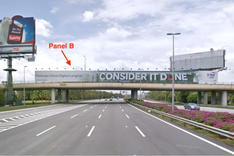 KLIA Highway KM8 / Flyover Jalan Perkeliling / Jalan LitarF1 Sepang, Sepang, Selangor (near Mitsui Outlet Park)