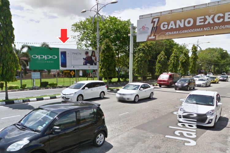 1 Panel Free Standing Billboard at Jalan Sultanah / Jalan Langgar, Alor Setar, Kedah (after Plaza Tol Alor Setar Utara)