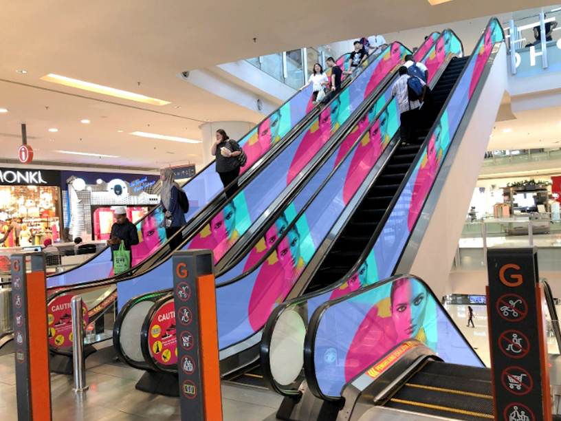 Escalator/Elevator Ad