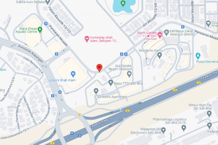 Persiaran Akuatik, Shah Alam, Selangor (near Lotus's Shah Alam)