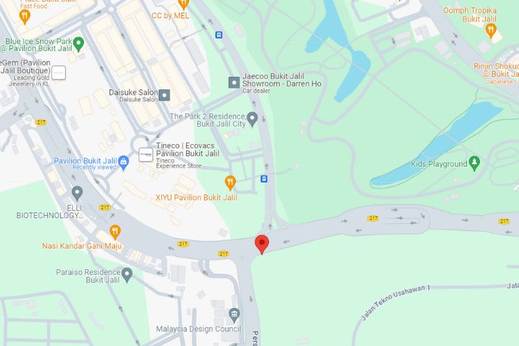 Lebuhraya Bukit Jalil, Pavilion 2 Bukit Jalil, Bukit Jalil, Kuala Lumpur (near Pavillion Bukit Jalil)