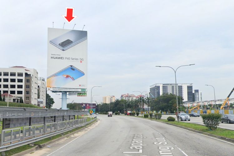 Jalan Lapangan Terbang Subang, Ara Damansara, Shah Alam, Selangor (beside MRT & LRT Ara Damansara)