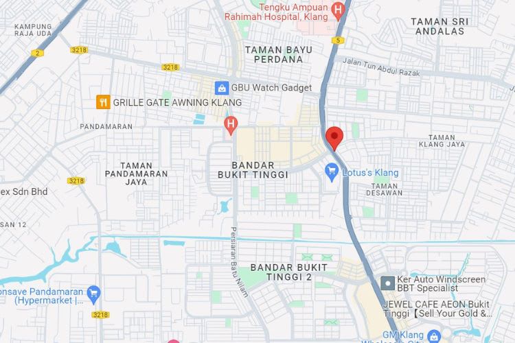 Jalan Langat, Klang, Selangor (near Bandar Bukit Tinggi)