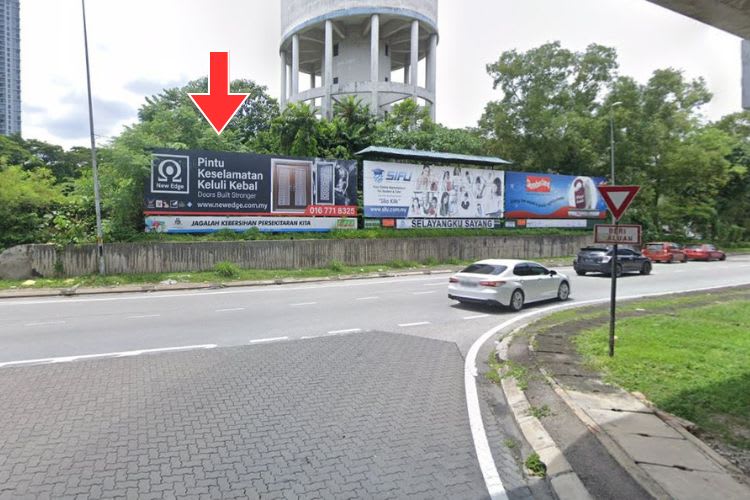 1 Panel Free Standing Billboard at Jalan Sungai Buloh-Selayang, Semenyih, Selangor (to Kepong)