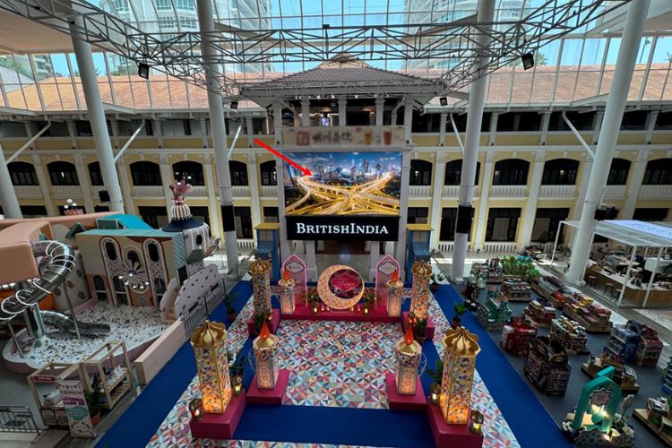 1 Panel Horizontal Digital Screen Billboard at Gurney Paragon Mall Indoor, George Town, Penang