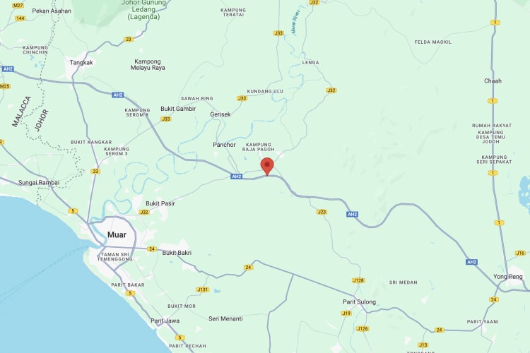 NSE KM138.5, Pagoh, Johor (SB)