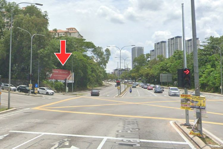 1 Panel Free Standing Billboard at Jalan Jalil Perkasa 1, Bukit Jalil, Kuala Lumpur, Selangor (to Station LRT Awan Besar)