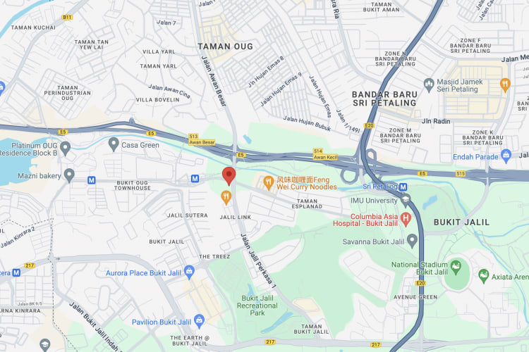 Jalan Jalil Perkasa 1, Bukit Jalil, Kuala Lumpur, Selangor (near Station LRT Awan Besar)