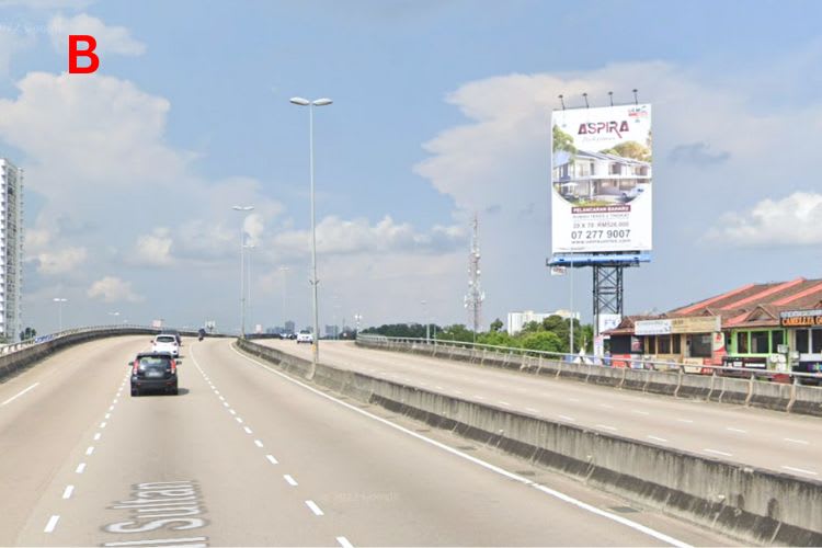 Jalan Ismail Sultan / Jalan Rawa, Johor Bahru, Johor (along Coastal Highway)