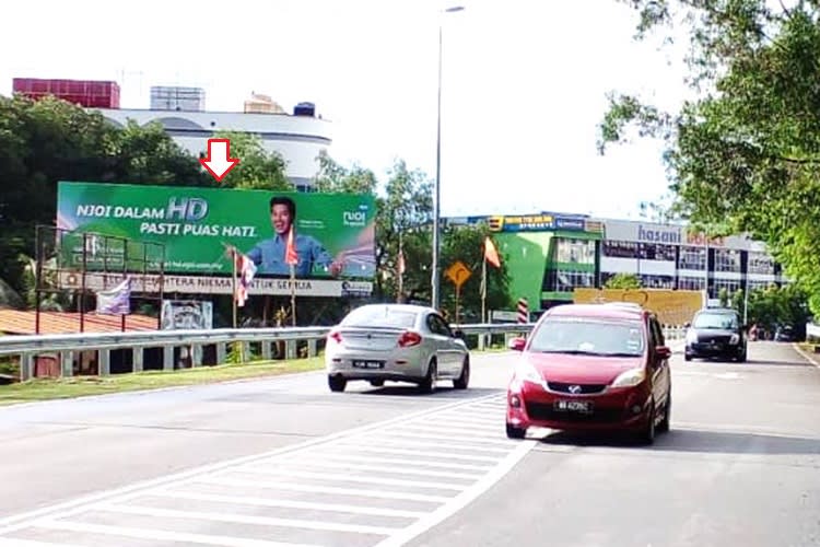 1 Panel Free Standing Billboard at Jalan Pengkalan, Sungai Petani, Kedah (near Billion)