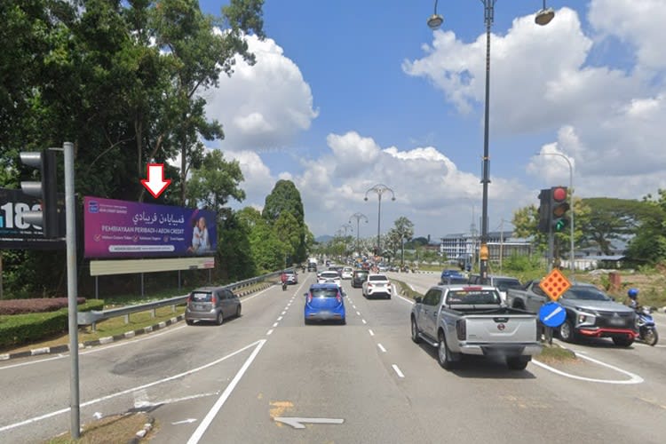 1 Panel Free Standing Billboard at Jalan Badlishah, Sungai Petani, Kedah (at Sungai Petani Town)