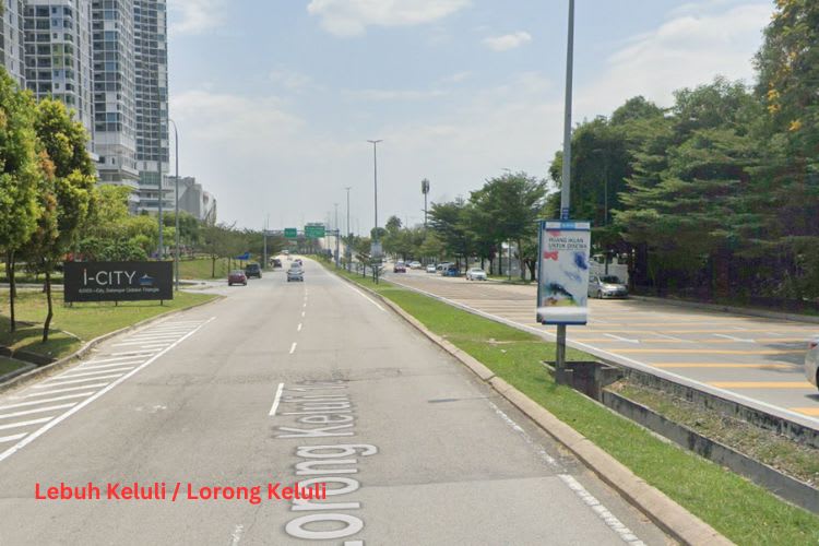Persiaran Bestari - Lebuh Keluli - Lorong Keluli 7/10 - Jalan Plumbum 7/10 - Persiaran Kayangan - Persiaran Institusi, Shah Alam, Selangor