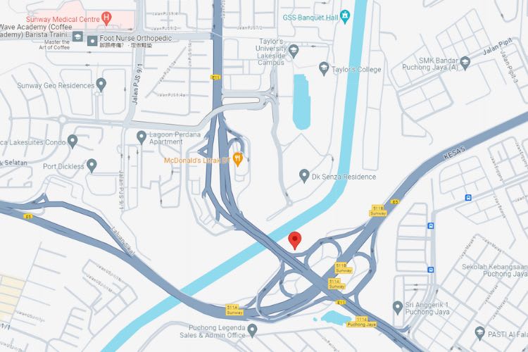 LDP Highway KM19.45, Sunway LDP, Puchong, Selangor (after Sunway Toll to Puchong)