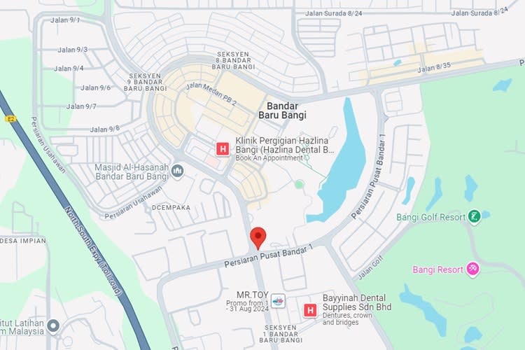 Persiaran Kemajuan / Persiaran Pusat Bandar 1, Bandar Baru Bangi, Bangi, Selangor (Nearby KIP Mall Bangi)